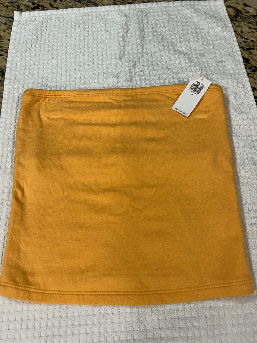 Ladies new with tags orange old navy tube top